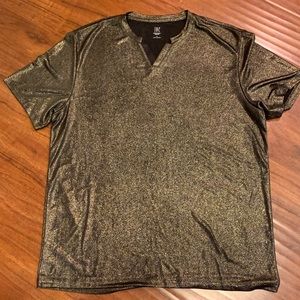 Gold Semi Sparkle Tee - Worn once!